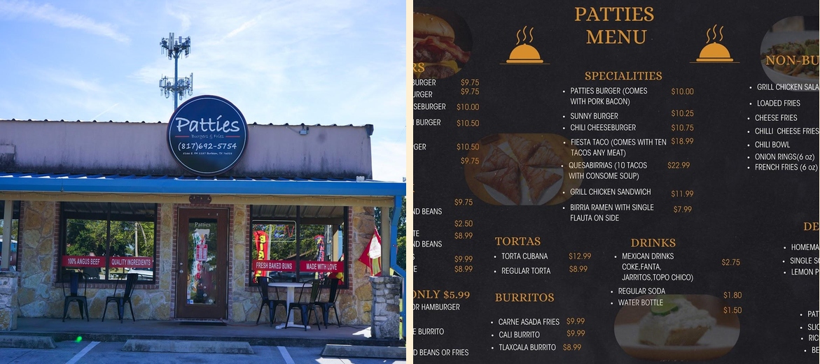 Patties Burgers and Mexican Restaurant Burleson