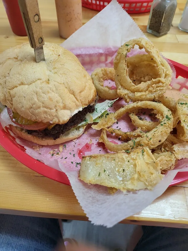 Cheeseburger and Fries